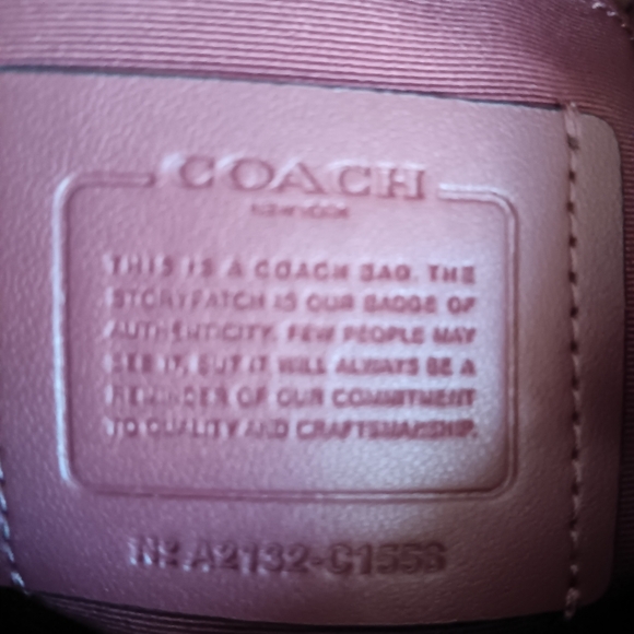 Coach Horse & Carriage Pebble Leather Crossbody NWOT - Picture 6 of 13